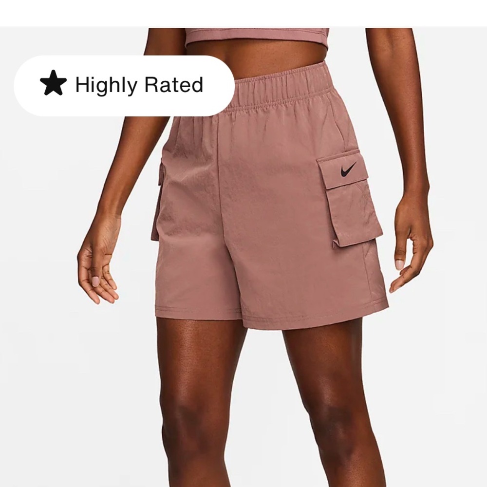 NWT Nike Sportswear Essential Women's Woven High-Rise Shorts